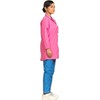 Fashtastic Unisex Professional Pink Lab Coat for Women and Men,