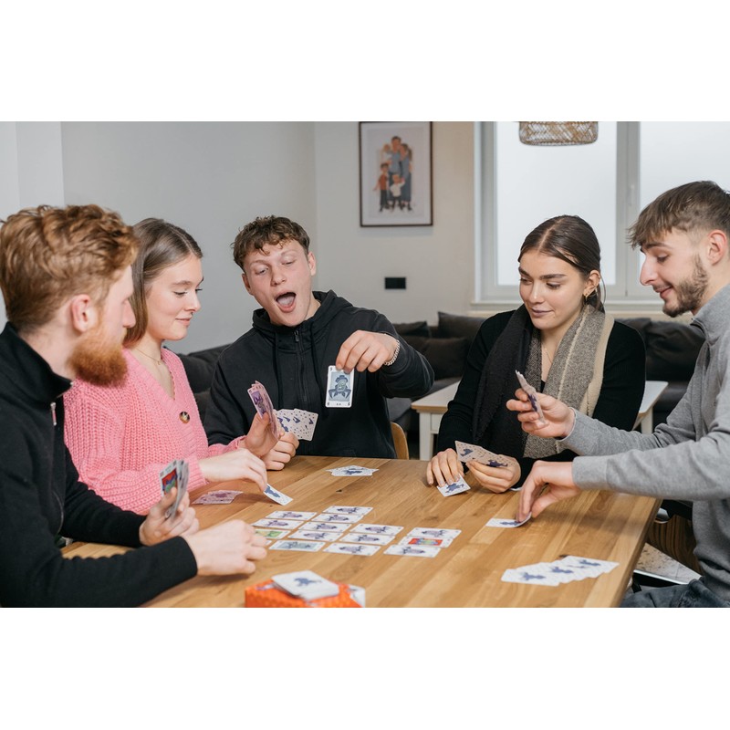 Gigamic amsixq – Kartenspiel – 6 Die nimmt.