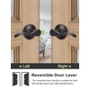 Tinewa Camelot Trim Lower Half Handleset, Oil Rubbed Bronze Finish,
