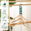 Vercraft 12 Pack Space Saving Hanger Holders Sturdy Plastic Hangers