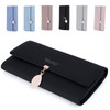 Ladies Purse, ZhengYue PU Leather Wallet for Women RFID Blocking