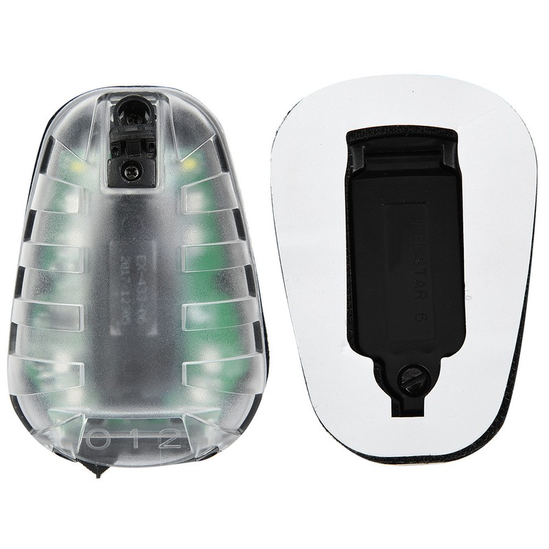 EX433‑BK‑GREEN Tactics Survival IR Flash Waterproof Ladybird Lamp Safety Flash