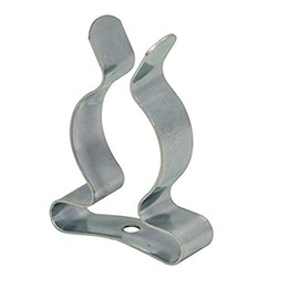 Merriway® BH01973 (50 Pcs) Tool Storage Terry Clip Spring Steel Bright Zinc Plated, 13 - 21mm (1/2 - 13/16 inch) - Pack of 50 Pieces