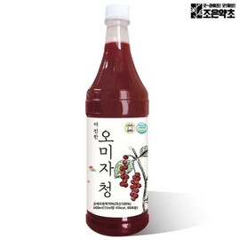 Joeun Yakhcho 조은약초 더 진한 오미자청 원액 엑기스 900ml Joheun Herbal Extracts More Concentrated Omija Syrup Essence 900ml
