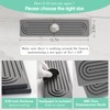 15.7'' Long Stone Faucet Mat for Kitchen Sink-Diatomite Quick Dry
