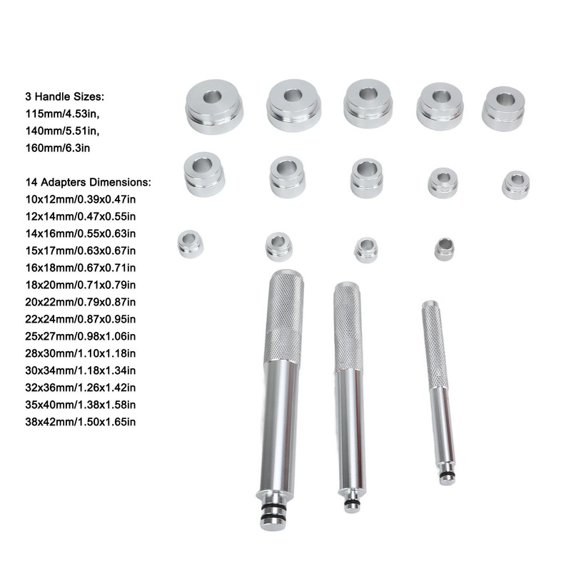 Bearing Race Seal Bushing Driver Tool Set Universal Wheel Bearing