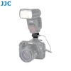JJC Hot Shoe Mount with PC Sync Sockets and 3.5
