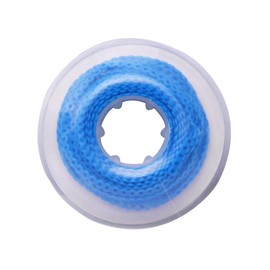 ANNWAH Dental Colorful Orthodontic Braces Rubber Chains,Dental Rubber Chains for Braces Power Chains for Orthodontic Treatment(Long,Orange 7)