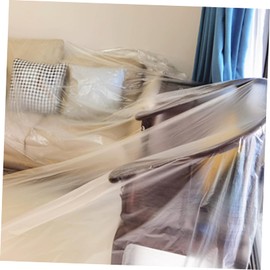 Levemolo Couch Cover Furniture Protector for Moving for Use Fits Shapes for Renovations Vacations Easy to Clean Damp Cloth