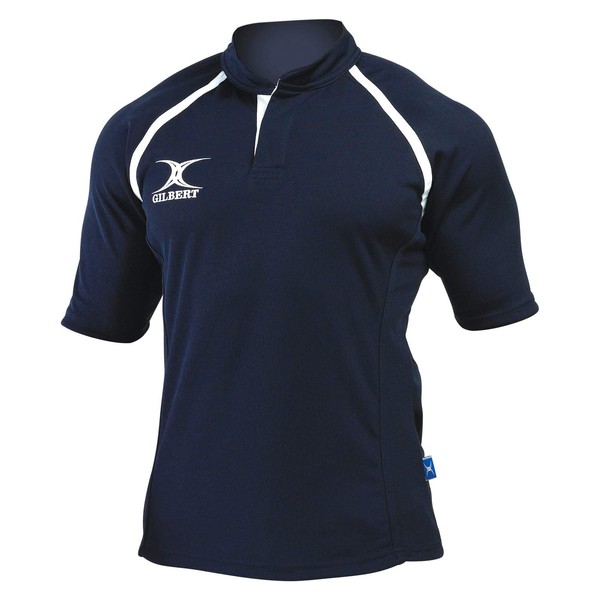 Gilbert Xact Rugby Jersey (Navy, Small)