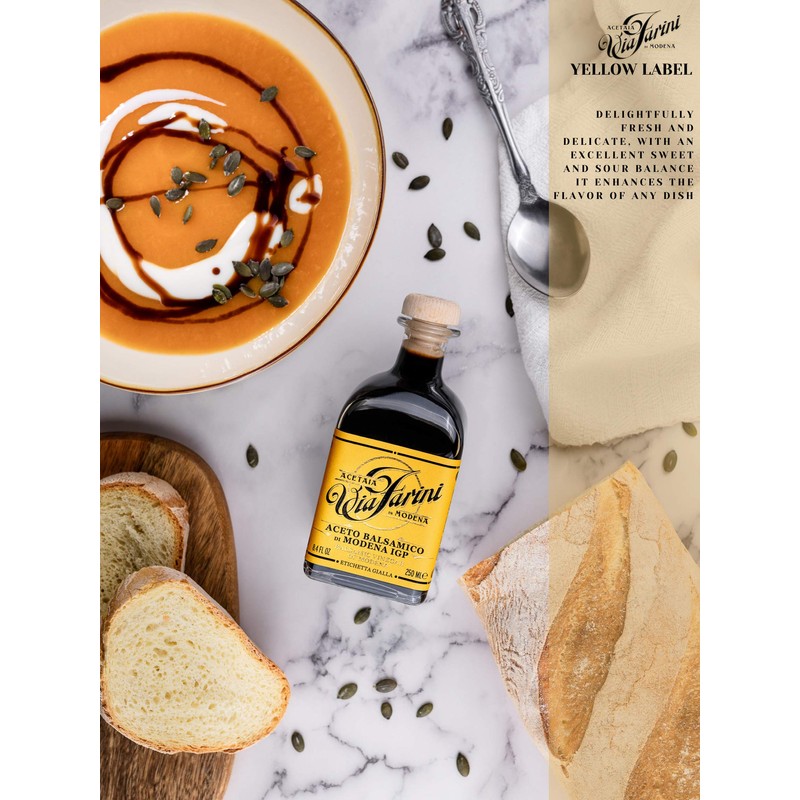 Via Farini Yellow Label Aceto Balsamico Di Modena IGP Aged