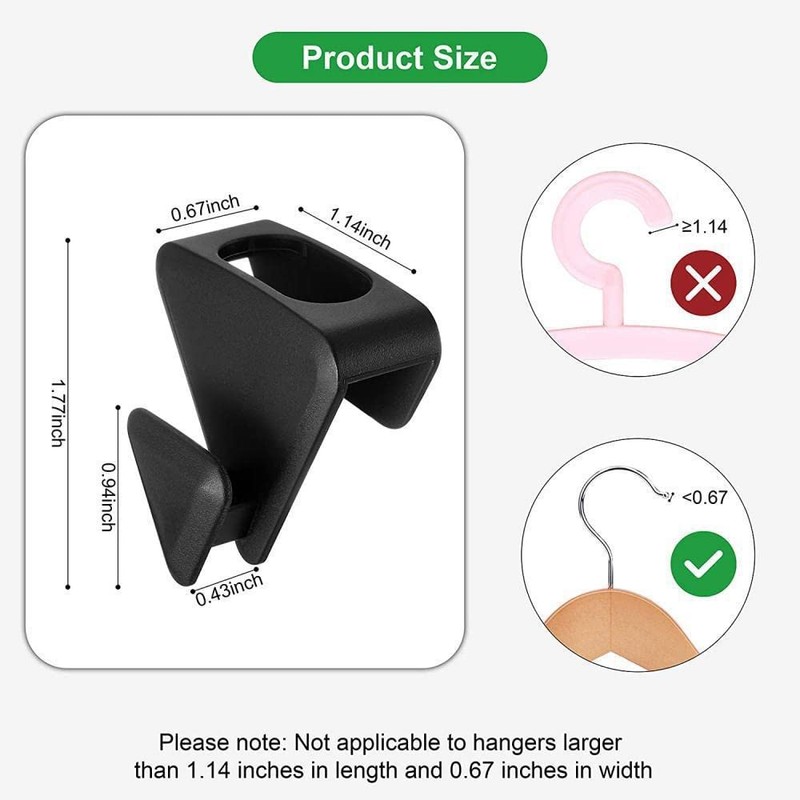 30 Pcs Clothes Hanger Connector Hooks, Space Saving Hanger Hooks,