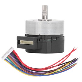 DC 12V Brushless Motor CW CCW PWM Stepless Speed Regulation Reversible Electric Gear Motor Built in Drive for DIY Generator