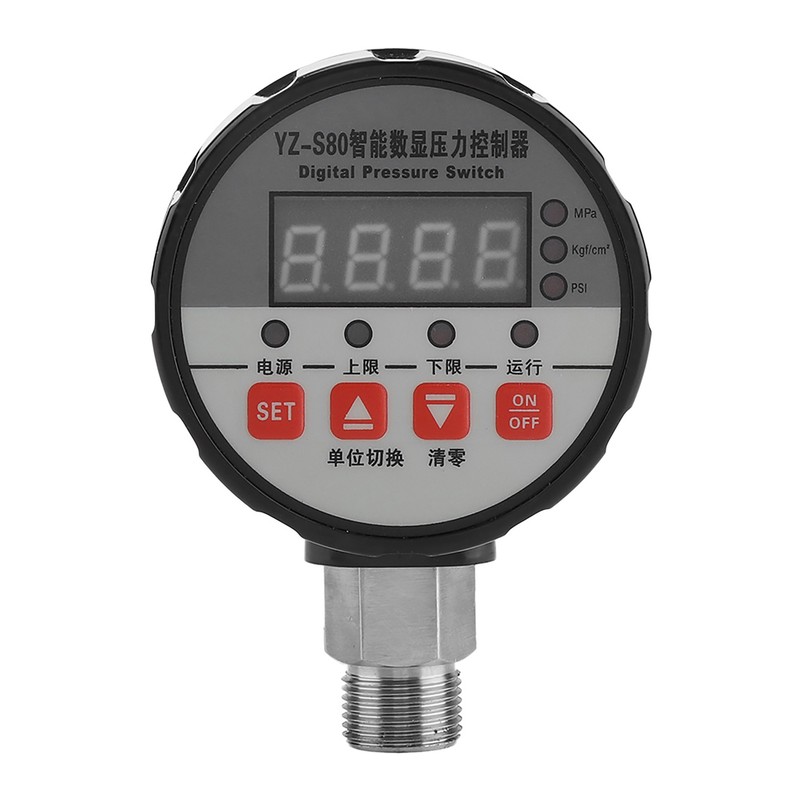 Digital Pressure Switch Controller 0-2Mpa 0.5%FS Accuracy for Water Pump