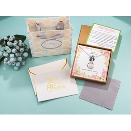 MILEPOSTJEW Sterling Silver Moonstone Necklace for IVF Pregnant Women - Family Care & Love Pendant Jewelry, Heartwarming Gift for Infertility Journey Celebrations