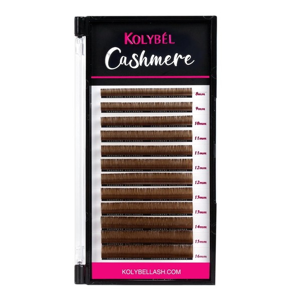 Kolybel Colored Premium Eyelash Extensions 0.07 C Curl 8-16mm Mixed