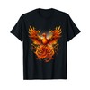 Phoenix Rejuvenation Mythical Bird Phoenix Rising Firebird T-Shirt