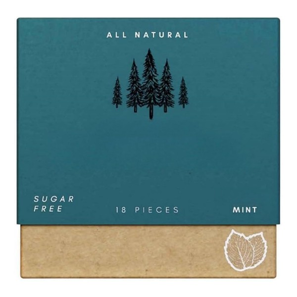 New Natural Fresh All Natural Freshen Breath Remineralizing Gum