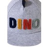 Sterntaler Boys Baseball Cap Dino, Silver melange