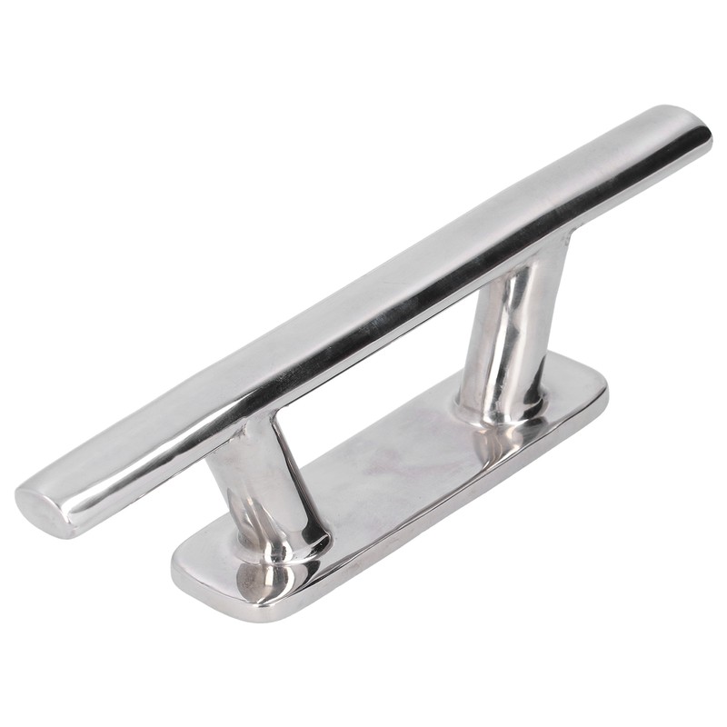 200mm/8in Stainless Steel Mooring Cleat Elliptical Tube Type Dock Deck