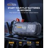 YaberAuto Jump Starter 8000A 65W Fast Charging (All Gas/12.0L Diesel)