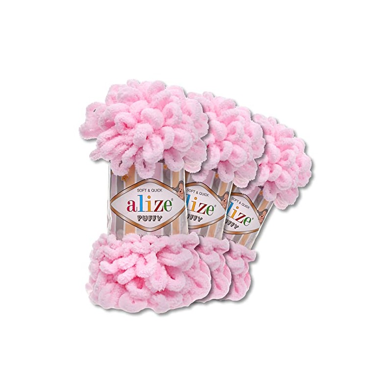Wohnkult Alize 3 x 100 g Puffy Premium Wool 62