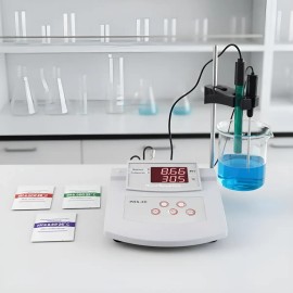 Potenciometro Medidor Ph Temperatura Digital Mesa + Regalo