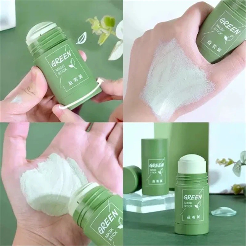 Mascarilla Stick Barra Arcilla Verde