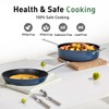 Kitchen Academy Induction Plasma Titanium Nonstick Wok Set 3 Piece,