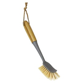 JVL Bamboo Classic Washing Up Dish Brush, Natural,