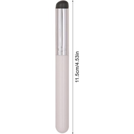 Pincel de labios de silicona, aplicador de maquillaje de labios reutilizable de 3 piezas, pincel de maquillaje de silicona, aplicador de bálsamo labial de silicona, herramienta multifuncional
