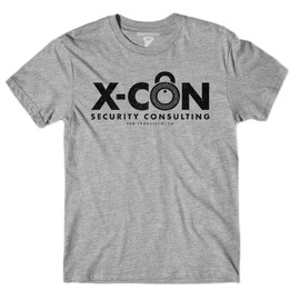 Shirtnado X-Con Security XL Heather Grey