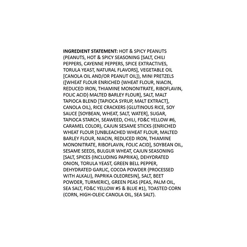 Snak Club Spicy Party Snack Mix, 6.75 Ounce (Pack of