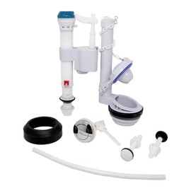 PLBK101SET EvertechPRO Toilet Repair Kit All-in-One Toilet Guts with 2 Inch Flush Valve Toilets, Universal Design, High-Performance Flapper, Fill Valve, Tank to Bowl Gasket, Toilet Handle