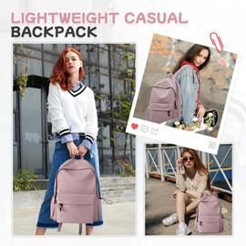 Lightweight Backpack for Women School Book Bag Waterproof Casual Backpack for Men Laptop Bag Travel Daypack for Sports