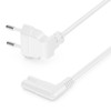 deleyCON 2 m Power Cable with Flat Angled Euro Plug