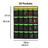 NIMES Hanging Organizer Classroom Pocket Chart for Cell Phones Calculator