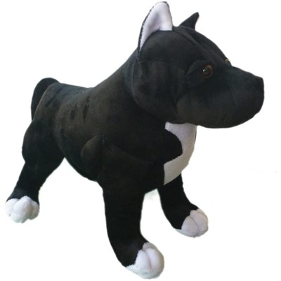 Adore 13" Chance The Pit Bull Dog Stuffed Animal Plush Toy