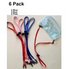 Mask Lanyard 6-Pack Face Mask Holder, Adjustable Length Lanyards, Convenient