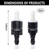 2PCS Windshield Washer Check Valve Replacement OEM#85381-AE020,Front Windshield Washer Nozzle