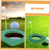 BIUDECO Indoor Golf Putting Cup Set Pcs Flags Golf Practice