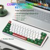 Snpurdiri 60% Wired Gaming Keyboard, RGB Backlit Small Ultra-Compact 61
