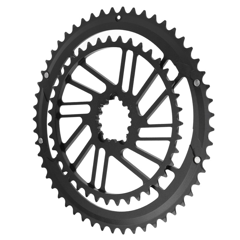 MEIJUN Double Disc Bike Crankset Chainring Road Bicycle Crank Chainring