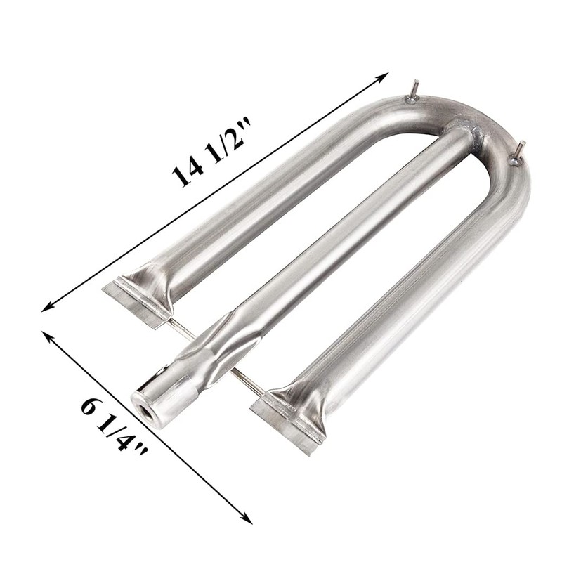 Votenli S1246C (3-Pack) 14.5" x 6.25" Stainless Steel Burner Replacement