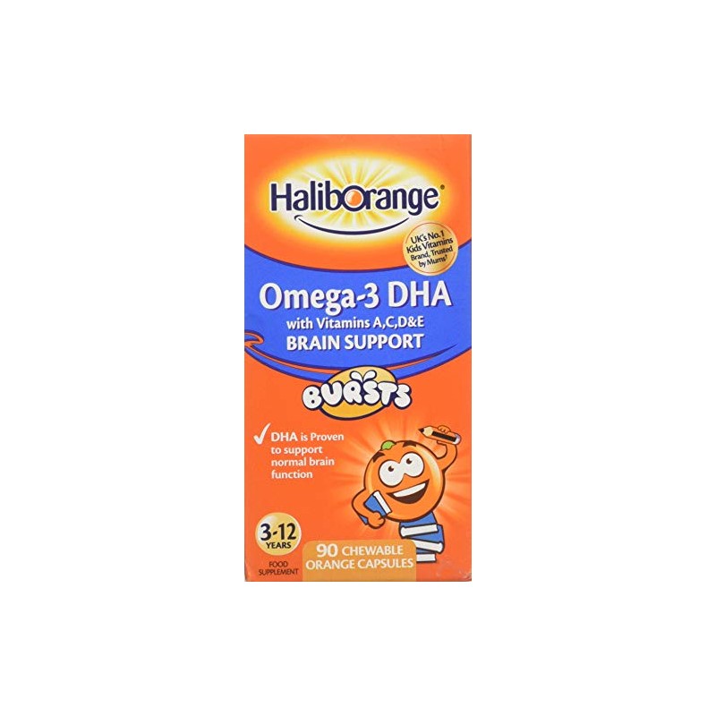 Haliborange Kids Omega-3 Chewy Orange, 90 Count