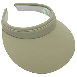 Women's Slip-on Visor, Beige, one Size fits Most