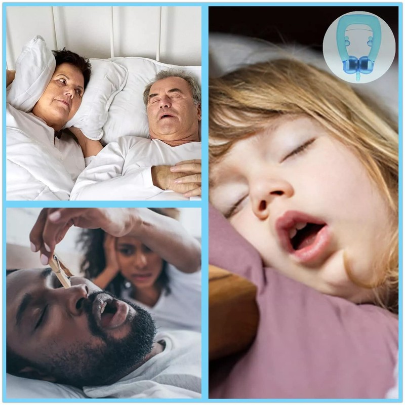 Anti Snore Devices, Magnetic Anti Snore Clip Reusable Anti Snoring