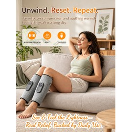 Relieve Muscle Fatigue & Restore Leg Comfort-Warm Gray
