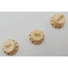 John Fox Guitars VTT Strat Control knobs - Cream