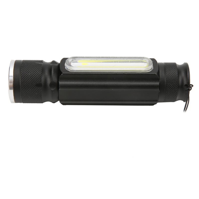 Flashlight Rechargeable Portable Aluminium Waterproof Nonslip Wearproof Pocket Flashlight
